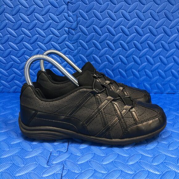 SafeT Step Slidra Womens Shoes Black Slip Oil Resistance Sneakers Size 5.5 - Picture 1 of 8